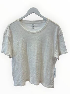 Perfectwhitetee Pointelle Crewneck Tee